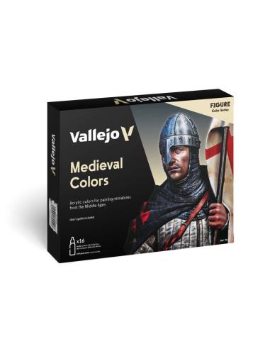 Set de pinturas Vallejo Colores Medievales