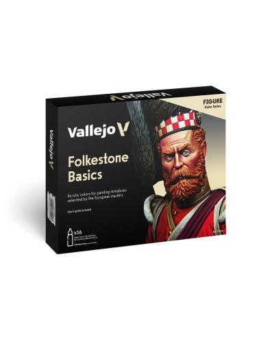 Set de pintura para maquetas Vallejo Folkestone
