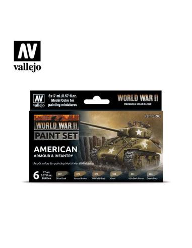 Vallejo American Armour: Colores de infantería estadounidenses