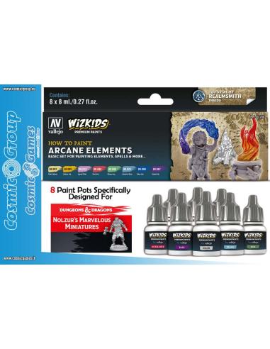 Pinturas Vallejo, Wizkids y Arcane Elements