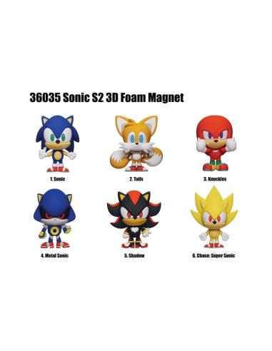 Monogram Int. Sonic the Hedgehog Imáns blind pack Series 2 Expositor (12)