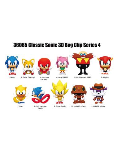 Monogram Int. Sonic the Hedgehog Colgantes PVC Series 4 Expositor (24)