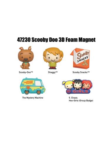 Monogram Int. Scooby-Doo Imáns blind pack Series 1 Expositor (12)
