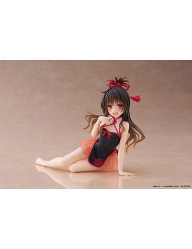 Taito Prize To Love-Ru Darkness Estatua PVC Desktop Cute Figure Mikan Yuki Chinese Dress Ver. 13 cm