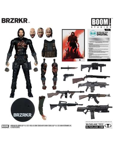 McFARLANE TOYS 2025 BRZRKR 7INCH B ACTION FIGURE