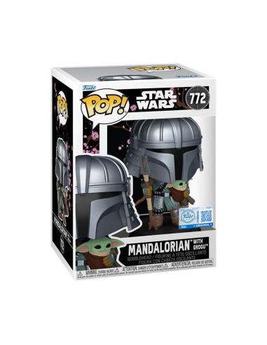 FUNKO Figura POP Star Wars Impressions Mandalorian with Grogu Exclusive