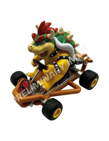 Carrera Super Mario Kart coche teledirigido RC 1/18 2,4 GHz Pipe Kart Bowser