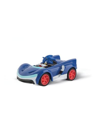 Carrera Sonic the Hedgehog coche teledirigido RC 1/43 2,4 GHz Mini Sonic