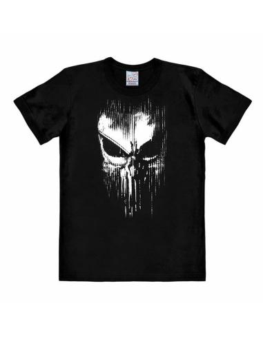 Logoshirt Marvel Camiseta Easy Fit Punisher - Striped Skull talla M