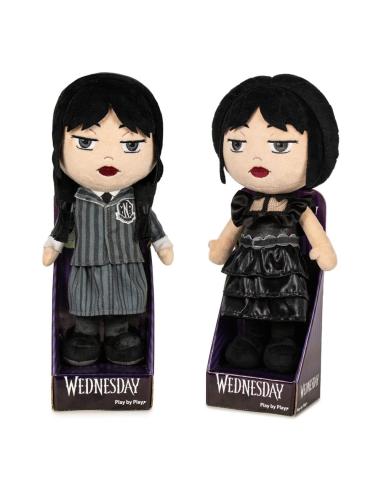 Peluche surtido de Wednesday Addams, 32 cm