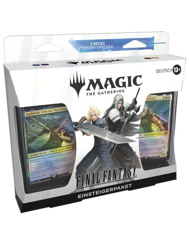 Wizards of the Coast Magic the Gathering Final Fantasy Caja de Kits de inicio de 2024 (12) alemán
