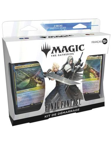Wizards of the Coast Magic the Gathering Final Fantasy Caja de Kits de inicio de 2024 (12) francés