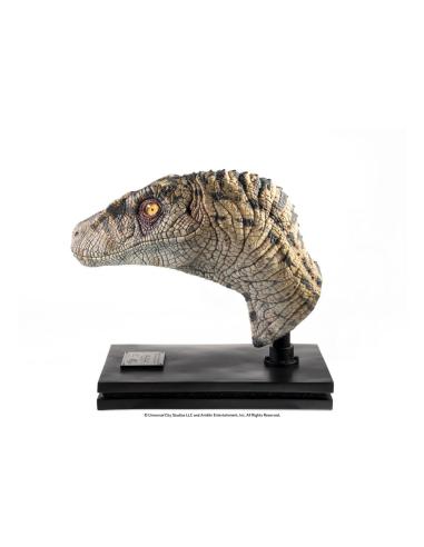 Toynami Parque Jurásico III Busto Female Velociraptor White Queen 75 cm