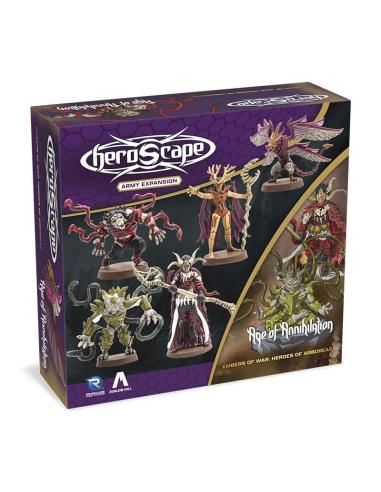 Renegade Heroscape expansión del ejército Embers of War: Heroes of Arboreas *Edición Inglés*