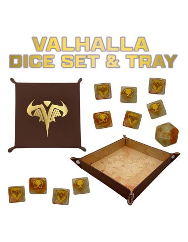 Renegade Heroscape Juego de dados y bandeja Valhalla *Edición Inglés*