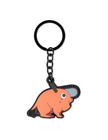Difuzed Chainsaw Man Llavero caucho Pochita Sitting