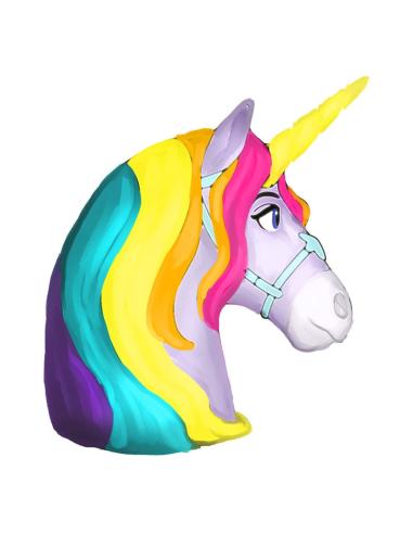 Joy Toy (IT) Unicorn Academy Lámpara 3D LED Wildstar 18 cm