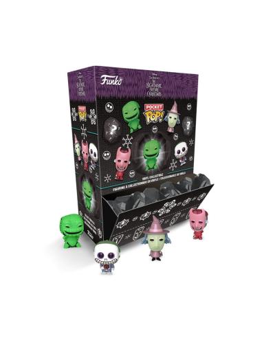 Funko Nightmare before Christmas Figura Pocket POP! Vinyl Coal 4 cm Expositor (12)