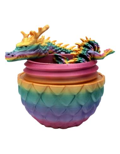 Joy Toy (IT) Darkliths Fidget Toy 3D Dragonegg with Dragon 10 cm Expsoitor (12)