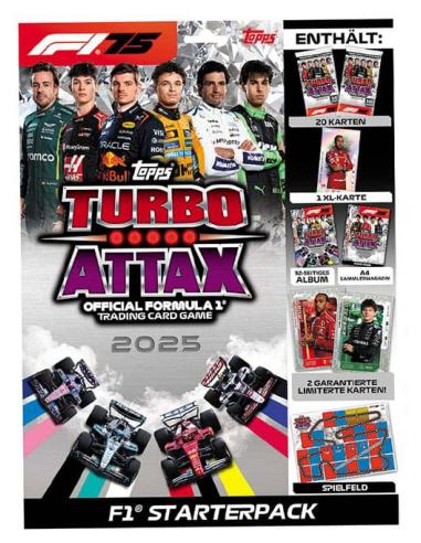 Topps/Merlin Fórmula 1 Turbo Attax TCG 2025 F1 Starterpack *Edición Alemán*