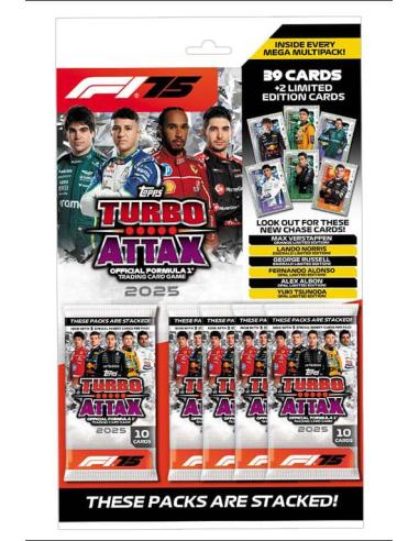 Topps/Merlin Fórmula 1 Turbo Attax TCG 2025 Mega Multipack *Edición Alemán*