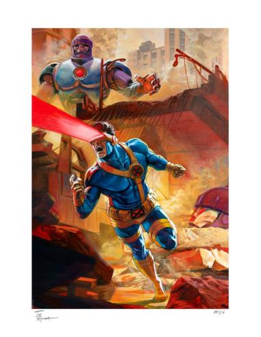 Sideshow Collectibles Marvel X-Men Litografia Cyclops 61 x 46 cm - sin marco
