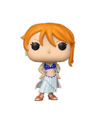 Funko *heo Exclusive Edition* One Piece POP! Animation Vinyl Figuren OP- Nami (Alabasta) 9 cm