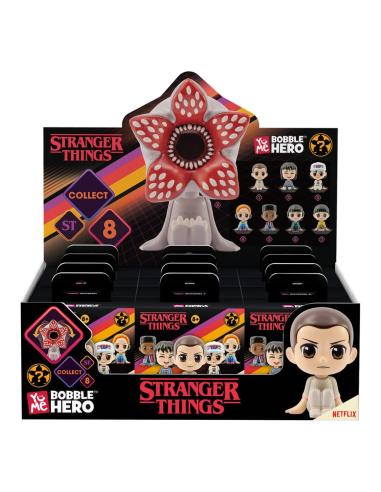 YuMe Toys Stranger Things Cabezón Bobble Hero 6 cm Expositor (12)