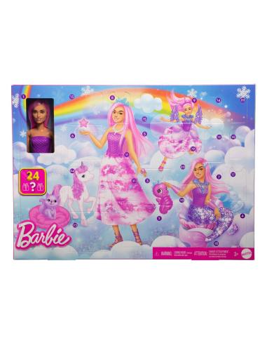 Mattel Barbie Calendario de Adviento con Muñeca Fantasy