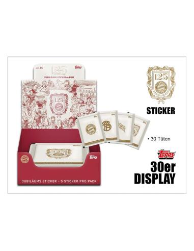 Topps/Merlin 125 años del FC Bayern Múnich TCG Booster Display (30) *Edición Alemán*