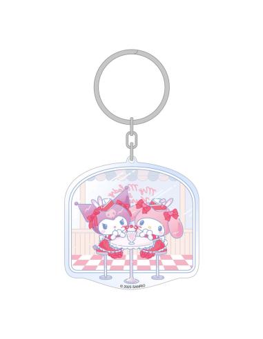 Sakami Merchandise Sanrio Llavero Hello Kitty & Friends American Diner 6 cm