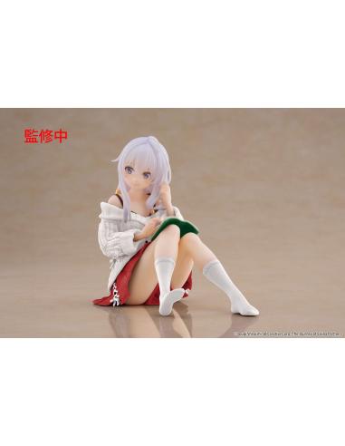 Taito Prize Wandering Witch: The Journey of Elaina Estatua PVC Desktop Cute Figure Elaina Casual Clothes Ver. Renewal 13 cm