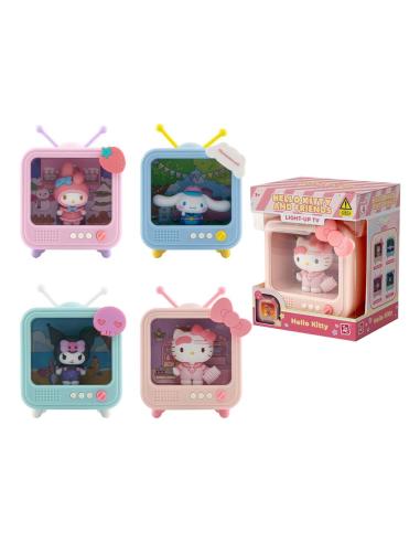 YuMe Toys Sanrio Figuras mini Bedside Light TV Series Hello Kitty and Friends 8 cm Expositor (8)