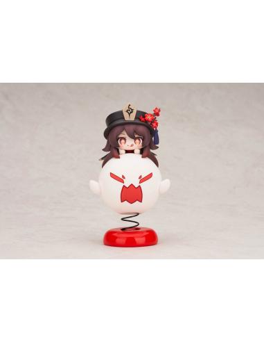 APEX Genshin Impact Estatua PVC Hu Tao Chibi Chara Yurayura Stand Ver. (re-run) 10 cm
