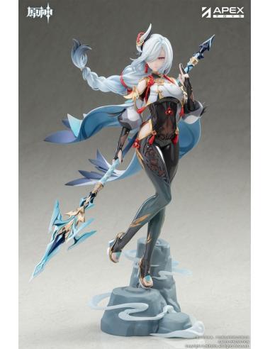 APEX Genshin Impact Estatua PVC 1/7 Shenhe Lonesome Transcendence Ver. 30 cm