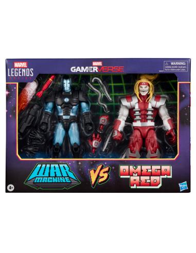 Figuras de Máquina de Guerra contra Omega Rojo