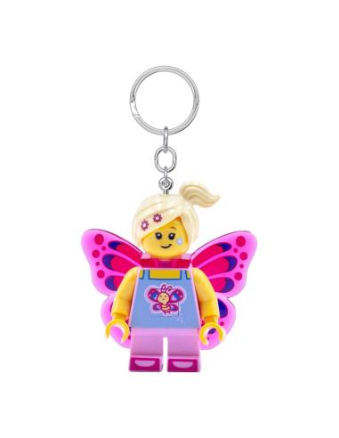 Joy Toy (IT) LEGO Iconic Llavero con Iluminación Butterfly Girl 8 cm