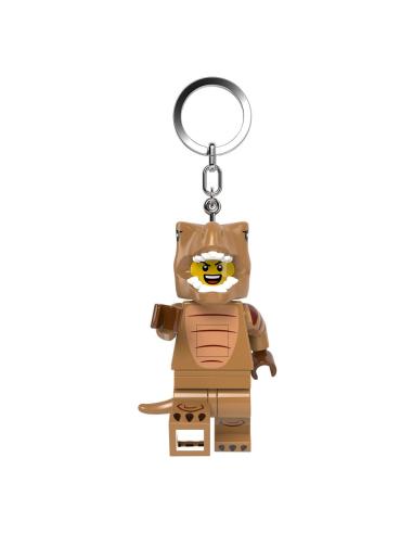 Joy Toy (IT) LEGO Minifigures Llavero con Iluminación T-Rex Costume 8 cm