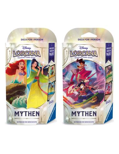 Ravensburger Disney Lorcana TCG Mythen Mazos de Inicio Expositor (8) *Edición Alemana*