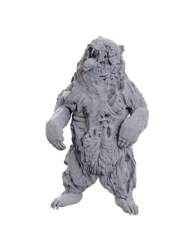 Wizkids WizKids Deep Cuts Miniatura sin pintar Zombie Grizzly Bear
