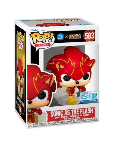 FUNKO Figura POP Sonic The Hedgehog DC Comics Sonic As The Flash Exclusive