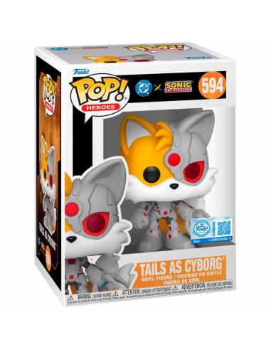 FUNKO Figura POP Sonic The Hedgehog DC Comics Tails As Cyborg Exclusive