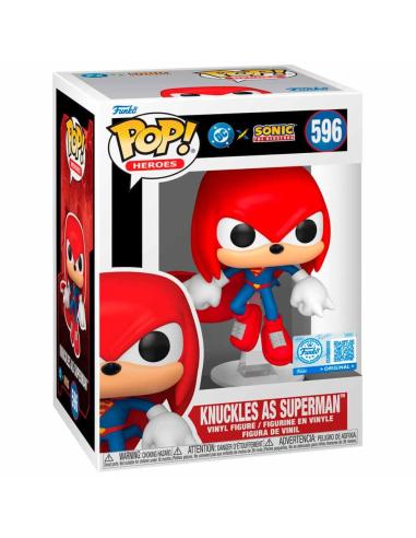 FUNKO Figura POP Sonic The Hedgehog DC Comics Knuckles As Superman Exclusive