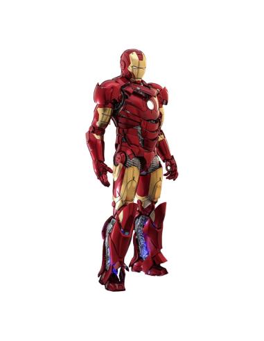 Hot Toys Iron Man Figura Movie Masterpiece Diecast 1/6 Iron Man Mark III (Armor Suit Up Version) 32 cm