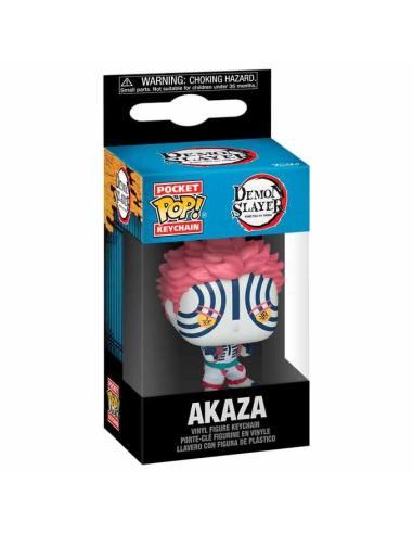 FUNKO Llavero Pocket POP Keychain Demon Slayer Kimetsu no Yaiba Akaza