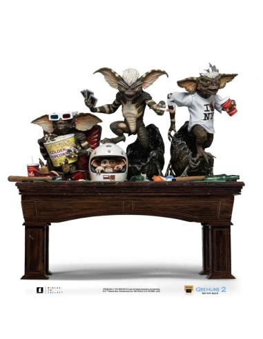 Figura coleccionable tipo diorama/estatua de Gremlins
