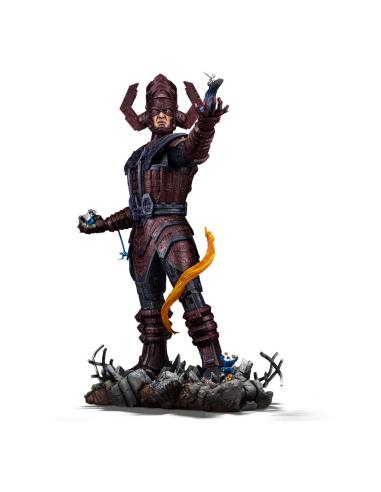 Iron Studios Fantastic Four Estatua 1/20 Demi Art Scale Statue Galactus Battle Diorama Deluxe 80 cm