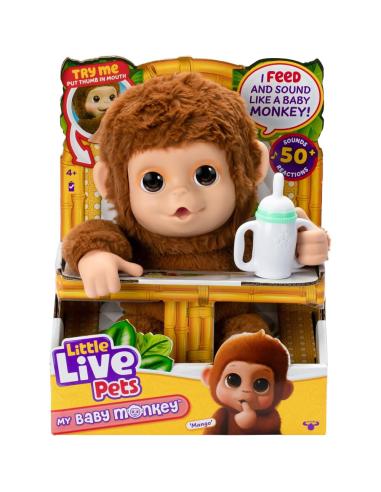 MOOSE Mi Bebe Mono Little Live Pets