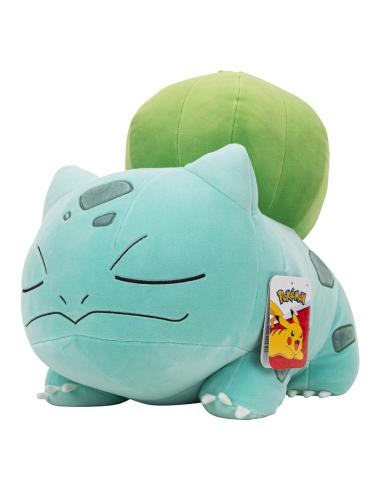 Jazwares Pokémon Peluche Bulbasaur Durmiendo 45 cm