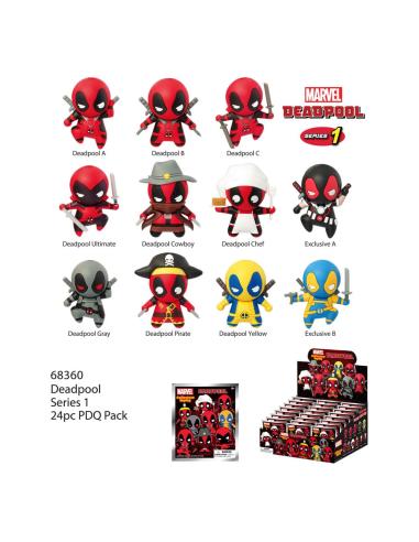 Monogram Int. Deadpool Colgantes PVC Serie 1 Expositor (24)